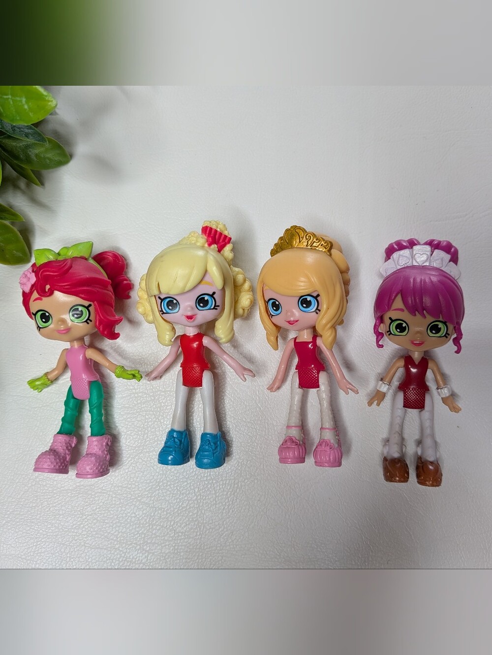 Shopkins Shoppies Dolls Bundle Of 4